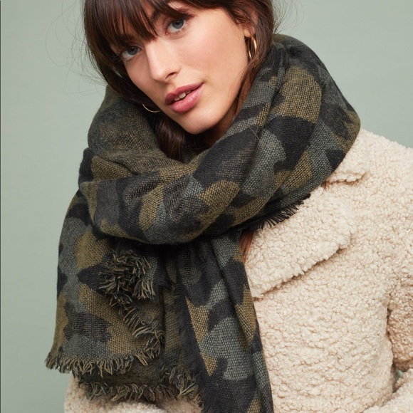 Camo blanket scarf Clearance
